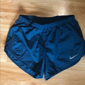 Dark Teal Nike Running Shorts